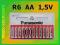 12 x BATERIE ZINC PANASONIC R6 R06 AA (12p)