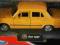 Fiat 125P auto metalowe 12cm kolor żółty