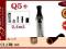 NAJNOWSZY ROZBIERALNY CLEAROMIZER ATOMIZER   Q5+