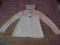 Sweterek z golfem rozpinany r.152