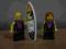 LEGO MINIFIGURKA LUDZIKI SURFERZY SURFER