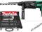 MŁOTOWIERTARKA HITACHI 3,2J DH26PC + 17szt MAKITA