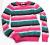 H&M słodki sweterek w kolorowe paski 146/152 H&M słodki sweterek w kolorowe paski 146/152