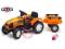 Falk Traktor na pedały RENAULT Ares + przyczepka Falk Traktor na pedały RENAULT Ares + przyczepka