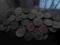Zestaw 80 starych monet(domowe wykopki) Boratynki