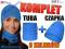 Komplet czapka szalik komin SKULLY TUBE SOFTline