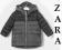 Kurtka Płaszczyk ZARA r.74 Szary PIKOWANY Zima