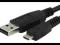 AH2 NOWY KABEL USB AM / BM micro USB 5Pin 25cm F-V