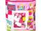 MEGA BLOKS Maxi zest. różowy 80 kl.