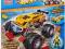 MEGA BLOKS Hot Wheels Monster Żółty