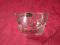 masywna popielniczka BOHEMIA GLASS Czechoslowacja