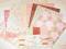 {pasjadecu} Vintage Rose papier zestaw 12 kartek