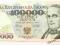 Banknot 100000zł 1990 seria Y stan 3+