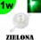 dioda led zielona 1W 520-525mn 90-100LM 350mA