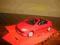 PEUGEOT 206 cc CABRIO CZERWONY WELLY 1:34