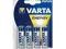 VARTA Baterie Alkaliczne R3 AAA 4szt energy