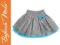 R:134 ŚLICZNA SPÓDNICA Z TIULEM, POLSKI PRODUKT