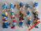 ! 13 FIGUREK SMERFÓW + 2 GARGAMELE SMERFY - PRL -!