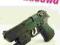 PISTOLET SPRĘŻYNOWY NA KULKI 18 CM MAGAZYNEK LASER