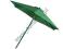 PARASOL OGRODOWY ALUMINIOWY ZIELONY śr-2,5m MB0263
