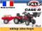 Traktor na pedały Case z łyżką i przyczepą FALK