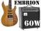 GITARA ELEKTRYCZNA EMBRION+PIEC 60W zEFEKTAMI RATY