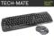 ZESTAW BEZPRZEWODOWY USB MYSZ + KLAWIATURA PC 62