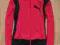 PUMA _BLUZA ZE STÓJKA_MALINOWA_LOGO_GIRL_ 158 164