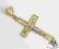 ŁADNY OZDOBNY ZŁOTY KRZYŻYK Z JEZUSEM 14K !!! 24H