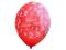 Balony 14 Wiwat Młoda Para!, C. Royal Red, 50szt.