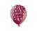 Balony 14 Witamy Gości!, Metallic Plum, 6szt.