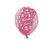 Balony 14 Witamy Gości!, Metallic Fuchsia, 6szt.