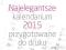Kalendarium 2015 - edytowalne