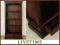 STYLOWY REGAŁ biblioteka Biedermeier mahoń 78226