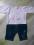 bluzka 6-9 m, SPODNIE JEANS 6-12 m, 68-80