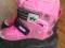 Buty śniegowce dla niuni rozm.24 róż