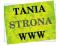 TANIA Strona WWW dla Ciebie lub Twojej Firmy
