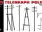 TELEGRAPH POLES - MiniArt - 1:35 - 35541a
