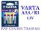 4szt.VARTA Lithium LR3 AAA MN2400 PROFESIONALNE