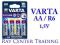 4szt.VARTA Lithium LR6  AA  MN1500 PROFESIONALNE