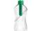 Butelka bidon z filtrem weglowym 550 ml zielona