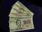 Zestaw Banknoty z PRL.od 20zł.- 1000zł. STAN UNC