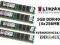 1GB DDR 400 KINGSTON 4x256MB PC-3200 / SKLEP GWAR