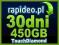 RAPIDEO 30DNI 450GB RAPIDU CATSHARE RAPIDGATOR