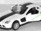 MERCEDES SLR MODEL METAL ŚWIATŁO DŹWIĘK 1:32 BIAŁY