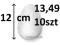JAJKO JAJO JAJKA STYROPIANOWE 12CM 13,49ZŁ 10SZT