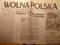 WOLNA POLSKA gazeta 08.07.1943 rok