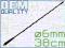 ANTENA gwint 6mm 38cm Renault Opel Peugeot antenka