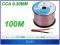 KABEL GŁOŚNIKOWY CCA 0.2MM CZARNO CZERWONY KAB0387