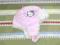 H&amp;M czapka Hello Kitty jasny róż roz 110-116
